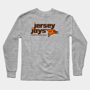 Defunct Jersey Jays Continental Football Long Sleeve T-Shirt